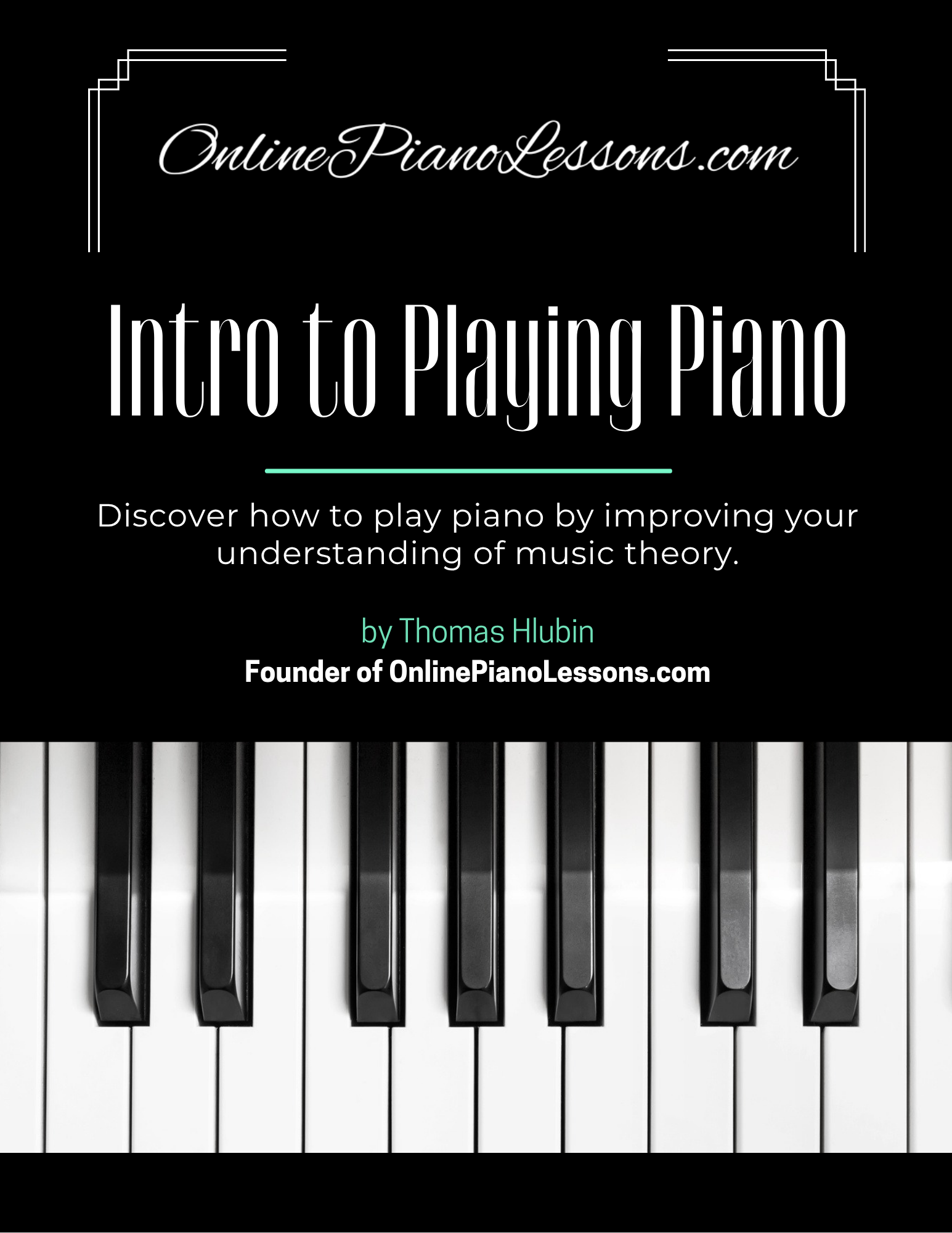 Intro to Playing Piano eBook cover Intro to Playing Piano eBook cover