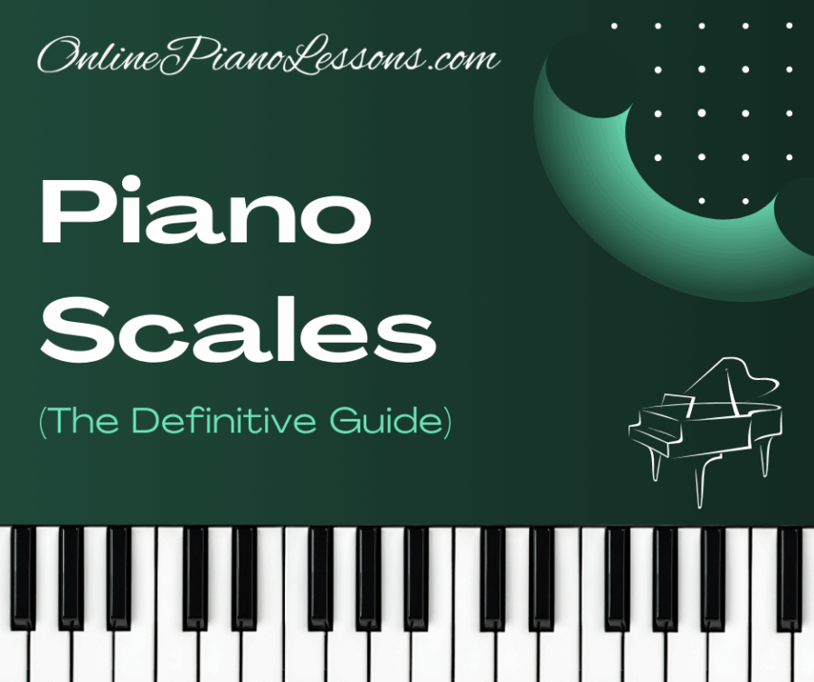 piano scales, playing piano, scales on piano