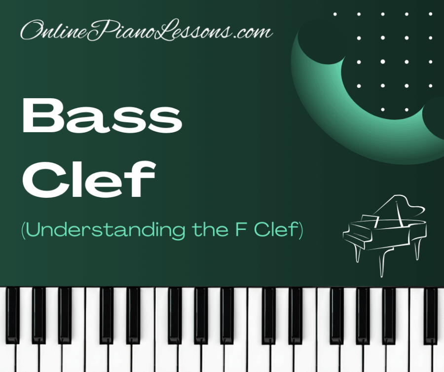 bass clef, f clef, sheet music, piano, playing piano, piano theory, piano music theory, bass clef piano