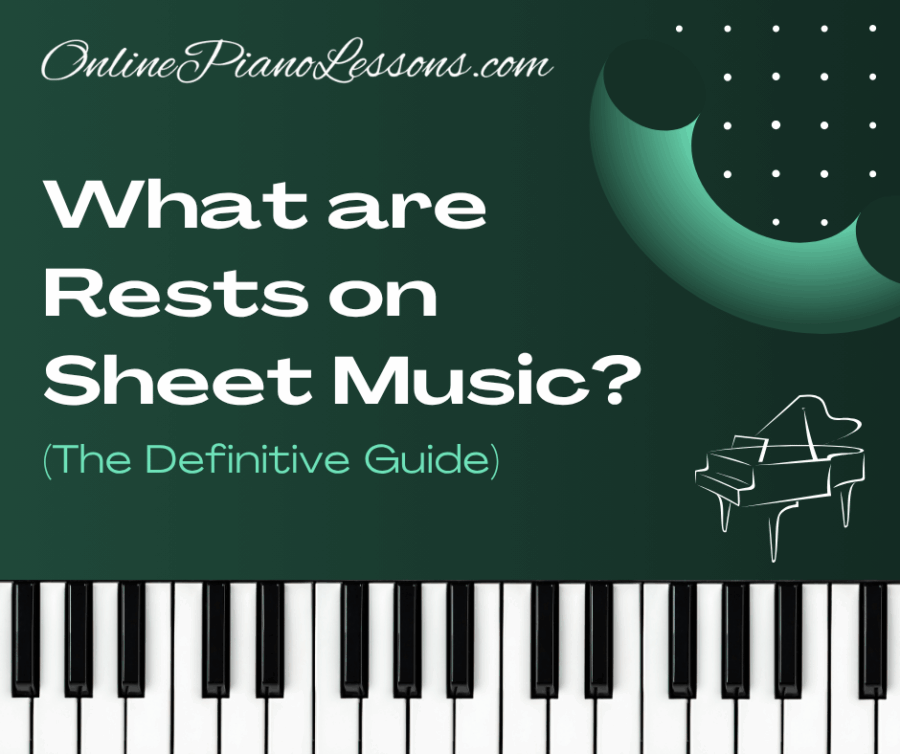 what are rests on sheet music, piano rests, rests sheet music, music theory, playing piano, sight reading