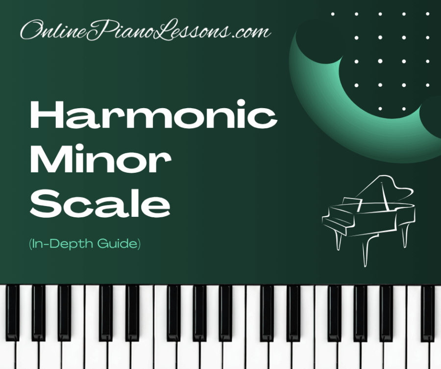 harmonic minor scales, harmonic minor scale, piano, playing piano scales, minor scales, minor piano scales