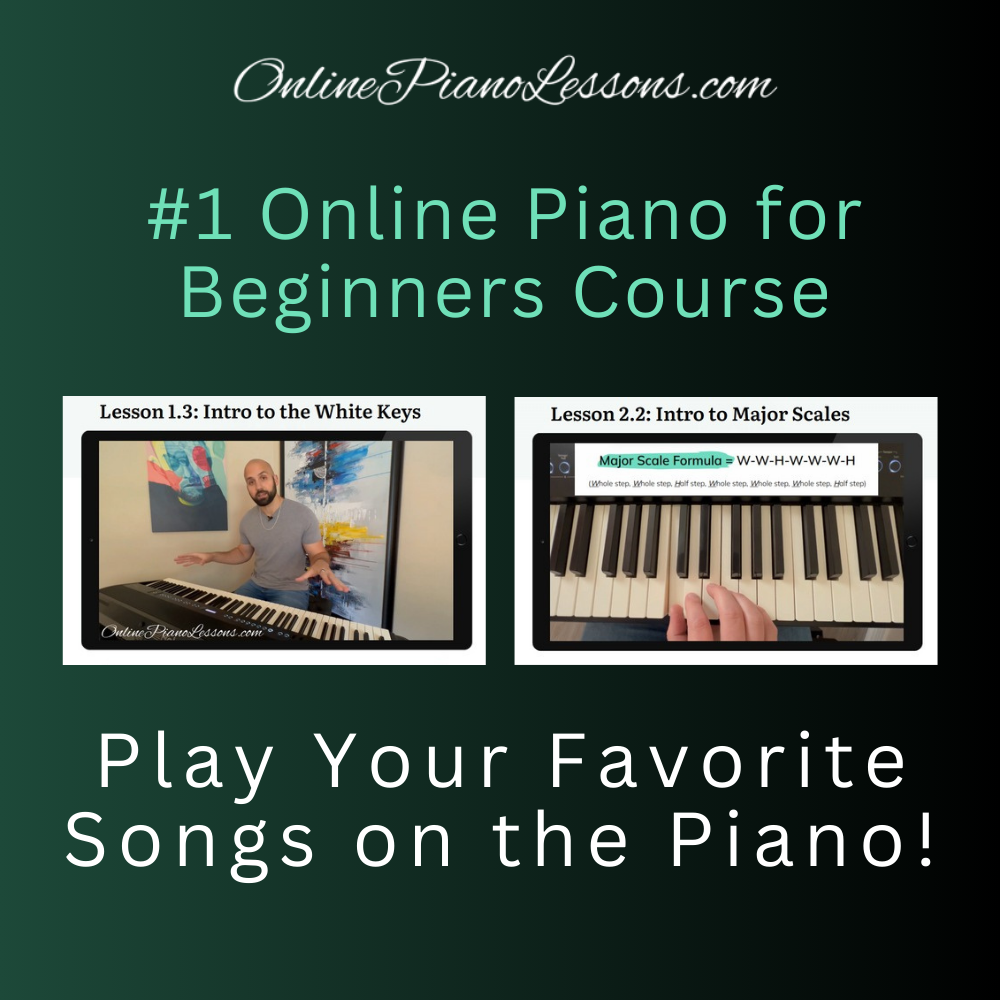 online piano lessons