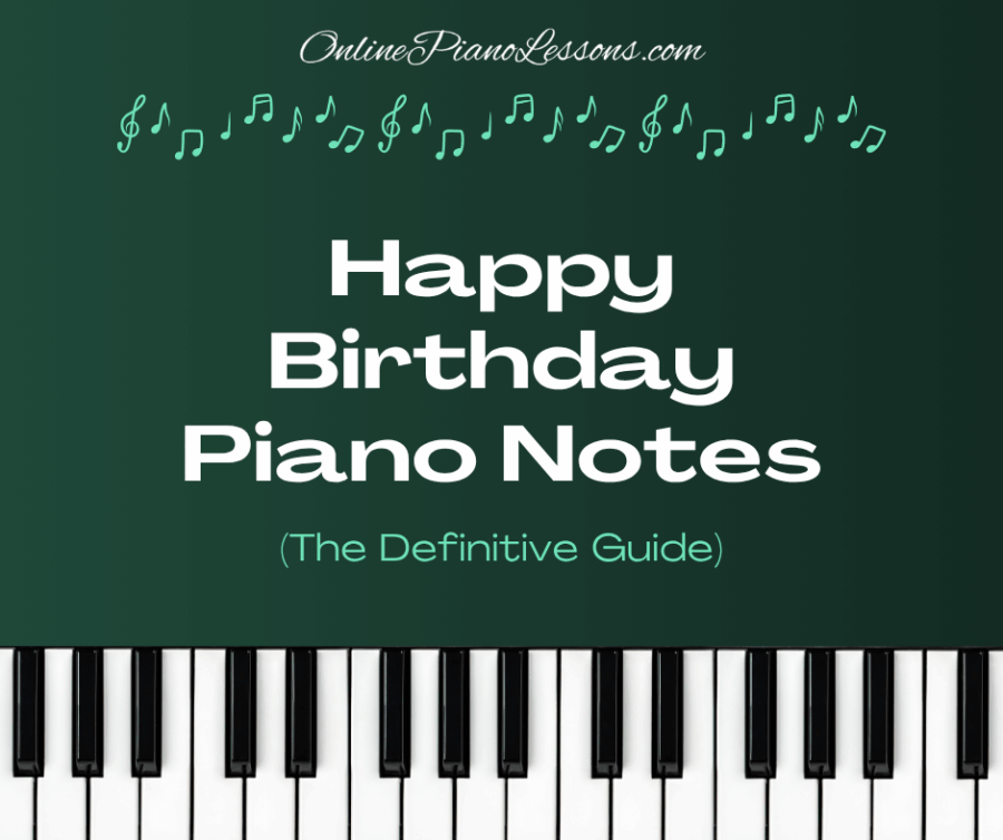 Happy Birthday Piano Notes Happy Birthday Chords