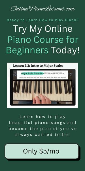 online piano lessons