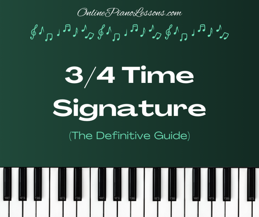 3/4 Time Signature, piano