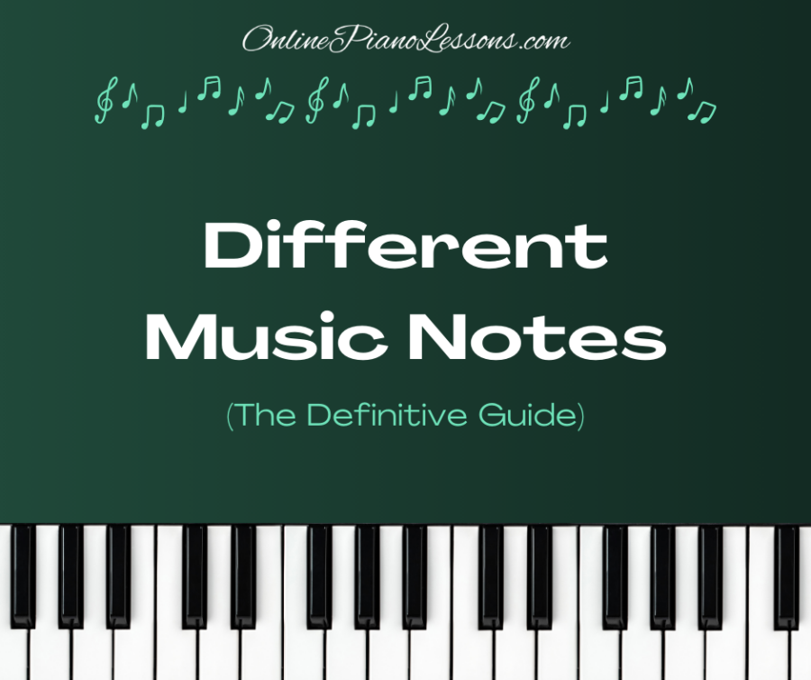 Different Music Notes