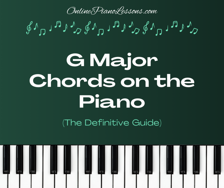 G Major Chords, G Major Chord Piano, Gmaj chord